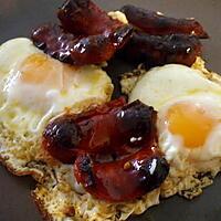 recette " Plato combinado N°10...".. Huevos fritos con chorizos....( Oeufs frits et chorizos....)