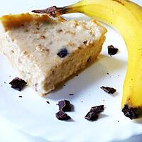 recette Cheesecake banane, chocolat, noix