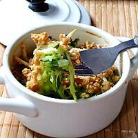 recette Crumble de fromage frais aux courgettes et basilic