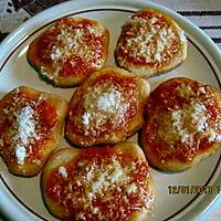 recette MINI PIZZAS SIMPLE