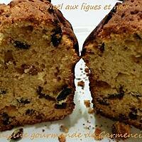 recette Cake de Noël aux figues et aux noix