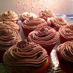 recette Cupcake fourrés au nutella glaçage au chocolat