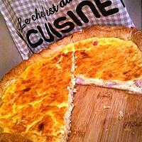 recette Quiche au jambon et fromage