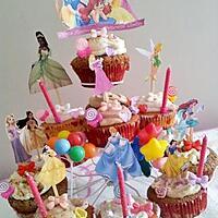 recette Tour de Princesses  (Assortiments de cupcakes)