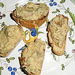recette toasts anchoiade (apéro)