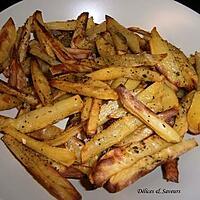 recette Frites maison cuites au four