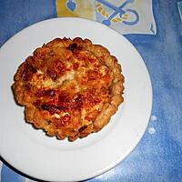 recette Tartelette au fromage de chevre