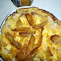 recette Omelette aux frites et oignons frits