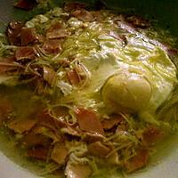 recette Bouillon de poule  aux cheveux d'ange...  qui réchauffe... à la Kapiluka......
