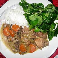 recette Ma blanquette de veau