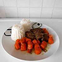 recette Boeuf aux carottes et aux épices.