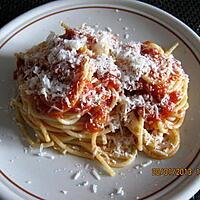 recette SPAGHETTI    BOLOGNAISE