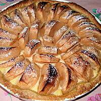 recette Tarte aux pommes et au pudding