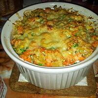 recette gratin de cornettes coloré