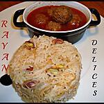 recette Daoud Bacha et Riz Vermicelle Pilaf
