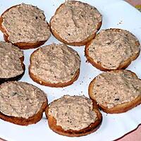 recette Mousseline de saumon sur toast