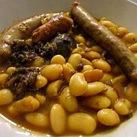 recette "Fabada  Express  de Mama...." ...(Cassoulet  de Maman...)