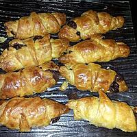 recette croissant fourré nutella