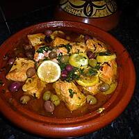 recette Tajine de saumon