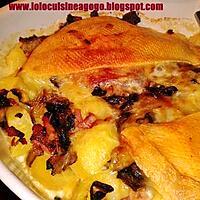 recette Tartiflette avec champignons