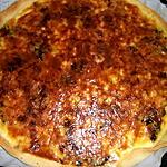 recette QUICHE AUX POIVRONS  ET COURGETTES!