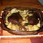 recette cuisses de canard ;pommes de terre