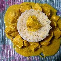 recette Poulet au curry