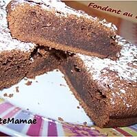 recette Fondant au chocolat