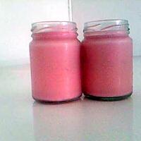 recette Yaourt a la fraise Tagada ®!