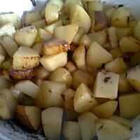 recette pommes de terre à l'oignon