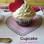recette Cupcakes Chocolat Gingembre & Chantilly pour la Saint Valentin