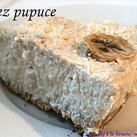 recette cheesecake  banane noix de coco