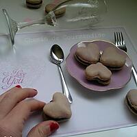 recette Macarons en coeur au nutella [St Valentin]