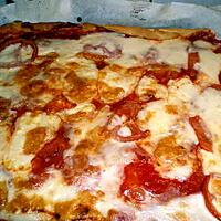 recette PIZZA MOZZARELLA