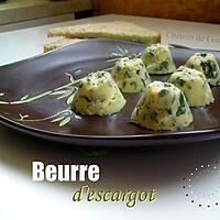 recette Beurre d'escargot