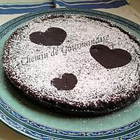 recette Gâteau au chocolat allégé [St Valentin]