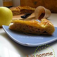 recette Petite galette avec de la pomme....