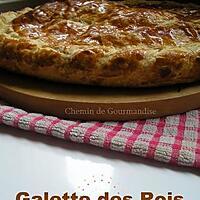 recette Galette des Rois à l'orange