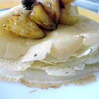 recette Crêpes pommes pruneaux