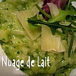 recette RISOTTO au PESTO de ROQUETTE