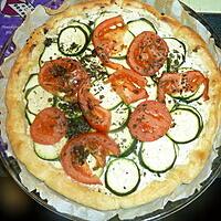 recette tarte courgette tomate boursin