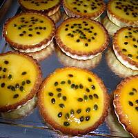 recette tartelette aux fruits de la passion......