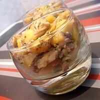 recette verrine "vieux port"