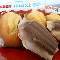 recette madeleines au kinder