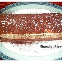 recette Tiramisu chocolat et café