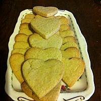 recette Sablés en coeur (Vahiné)