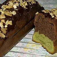 recette Cake chocolat thé matcha