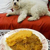 recette POULET KORMA ET PURÉE PATATE DOUCE