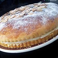 recette La délicieuse tarte tropézienne de belle maman