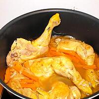 recette poulet aux carottes